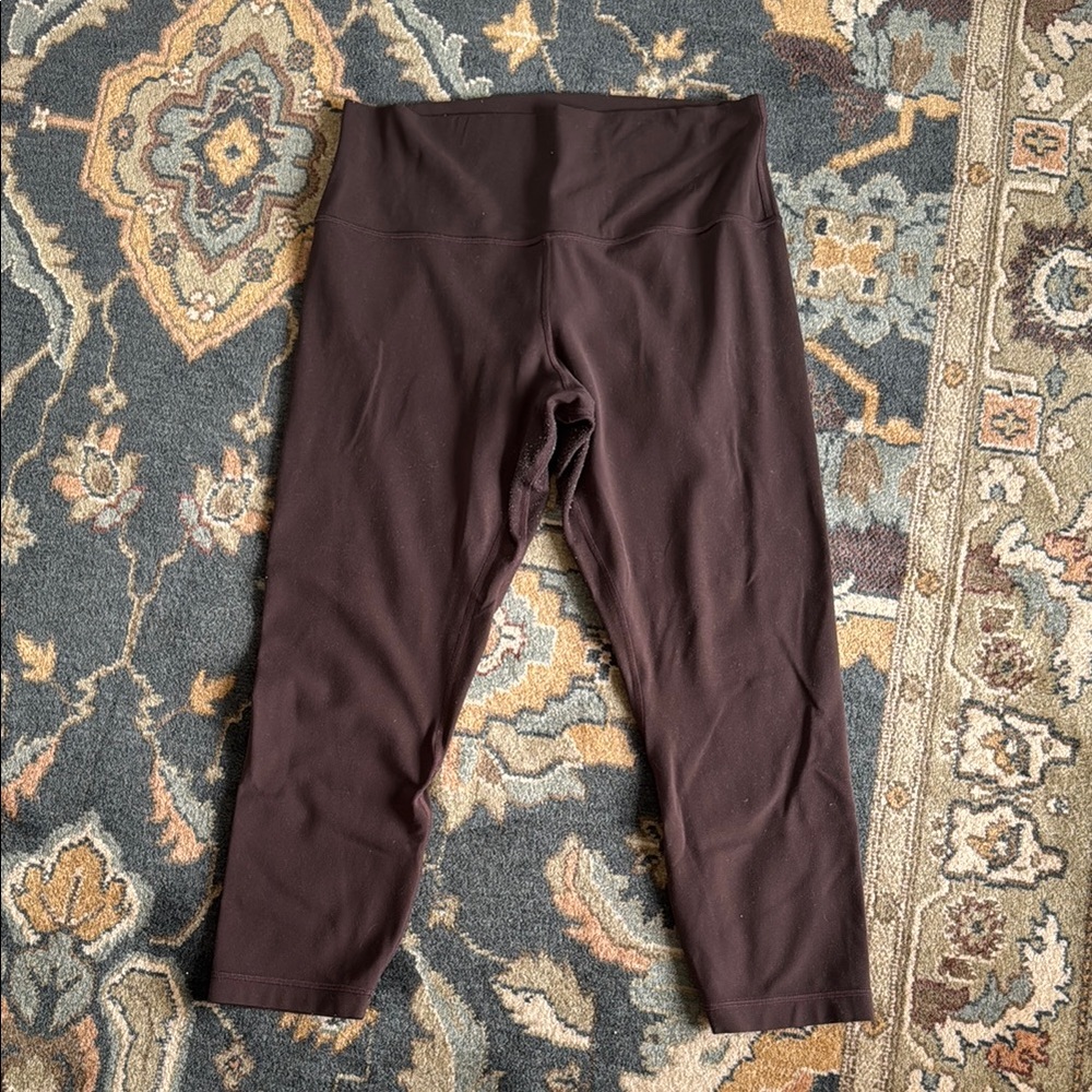 Lululemon Align 23” Espresso sz 12